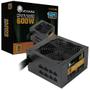 Imagem de Fonte ATX 600W Real Mymax 80+Bronze Semi Modular PFC Ativo