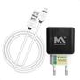 Imagem de Fonte Bivolt Para Carregador 2 Entradas Com Cabo Micro Usb V8