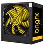 Imagem de Fonte bright 550w bivolt preto e amarelo - ft001 pfc ativo