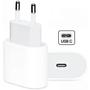 Imagem de Fonte Carregador Turbo 20W USB-C e cabo lightning compatível 11 12 13 X XR XS .
