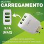 Imagem de Fonte Carregamento Rápido 5.1 Turbo 3 Sáidas USB Original Inova