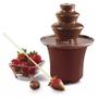 Imagem de Fonte Cascata Chocolate Fondue Celebrações Frutas Uva 110V: