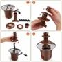 Imagem de Fonte Cascata Chocolate Fondue Eventos Frutas Uva 110V: