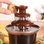 Imagem de Fonte Cascata Maquina Chocolate Fondue Eletrica Fondi Cascata 110v Mini