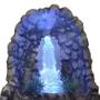 Imagem de Fonte de água Nossa Senhora de Guadalupe gruta com Luz colorida