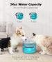 Imagem de Fonte de Água para Pets NPET WF100 - 1,6L, 2 Modos de Fluxo e Luz LED