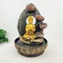 Imagem de Fonte Decorativa Buda Dourada 31X22Cm 127V Com Led