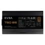 Imagem de Fonte EVGA 750 B5, 750W, 80 Plus Bronze, Full Modular, EVGA ECO Mode, Tamanho Compacto 150mm Size - 220-B5-0750-V