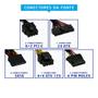 Imagem de Fonte EVUS ATX 500W Reais 20/24P 4 SATA com Cabo FE5WAT