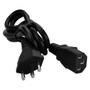 Imagem de Fonte EVUS ATX 500W Reais 20/24P 4 SATA com Cabo FE5WAT