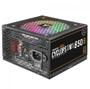 Imagem de Fonte Gamdias Cyclops, 650W, RGB, 80 Plus Bronze, Cybenetics, Teclab, PFC Ativo, Cabos Flat