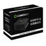 Imagem de Fonte Gamemax 600w 80 Plus White GS600 PFC Ativo C/ Cabo