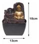 Imagem de Fonte Grande Decortiva Cascata Esfera Vidro Gira Buda Led