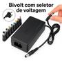 Imagem de Fonte Notebook Universal Bivolt Ajuste Fácil e Rápido