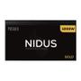 Imagem de Fonte Pichau Nidus, 1200W, Full Modular, 80 Plus Gold, Preto, PG-1201-BR