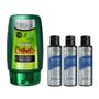 Imagem de Forever Leave-in CresceCabelo140g+ Wess Kit Nano Sel. 50ml