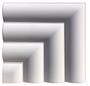 Imagem de Forma 3D Gesso e Cimento ABS 1mm - Cabeceira 30x30 cm