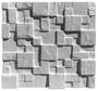 Imagem de Forma 3D Gesso e Cimento ABS 1mm - Mosaico 29x29 cm