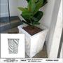 Imagem de Forma 3d Vaso Folha 42x32x25cm Abs 1,5 Molde Gesso E Cimento