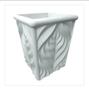 Imagem de Forma 3d Vaso Folha 42x32x25cm Abs 1,5 Molde Gesso E Cimento