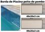 Imagem de Forma Abs 1,5mm Borda De Piscina Peito De Pombo 49x20cm