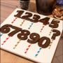 Imagem de Forma Acetato Velas Numeros Chocolate Bwb Confeitaria 3637