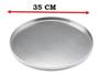 Forma Assadeira Redonda Pizza Grande 35cm - JLV Imagem de Forma Assadeira Redonda Pizza Grande 35cm