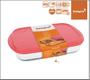 Imagem de Forma Assadeiras com Tampa De Vidro Forno Retangular 4lts 03