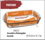 Imagem de Forma Assadeiras com Tampa De Vidro Forno Retangular 4lts 03