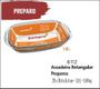 Imagem de Forma Assadeiras De Vidro Forno Retangular 1,8Lts Marinex 06
