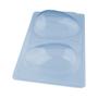 Imagem de Forma BWB Silicone 3 Partes Ovo De Páscoa Liso 500g Sp51 C/ 18un