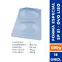 Imagem de Forma BWB Silicone 3 Partes Ovo De Páscoa Liso 500g Sp51 C/ 18un