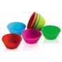 Imagem de Forma Coloridas Silicone Mini Bolo de Cupcake 12 Forminhas