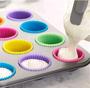 Imagem de Forma Cupcake 6 unidades coloridas