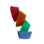 Imagem de Forma Cupcake Antiaderente com 12 Forminhas Silicone Mini Forma Silicone Cupcake Tortinha Muffin