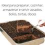 Forma de alumínio n2 com borda baixa - HUM ASSADEIRA Imagem de Forma de alumínio n2 com borda baixa