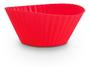 Imagem de Forma De Cupcake E Muffin Silicone Vermelha 12 Un Mor
