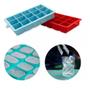 Imagem de Forma de Gelo Retangular de Silicone para 15 cubos 30ml
