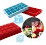 Imagem de Forma de Gelo Retangular em Silicone 15 cubos 30ml