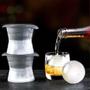 Imagem de Forma De Gelo Silicone Esfera Bola Grande Ideal Para Bar Whisky Molde ICE Ball Drink