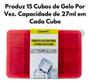 Forma de Gelo Silicone Flexivel Com Tampa 15 Cubos Sem BPA - Mimo Style Imagem de Forma de Gelo Silicone Flexivel Com Tampa 15 Cubos Sem BPA