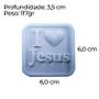 Imagem de Forma de Silicone I Love Jesus - Mod 01  Ib-1536