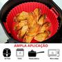 Imagem de Forma de silicone para airfryer antiaderente reutilizavel