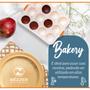 Imagem de Forma de Silicone Para Muffin e Cupcake da Hercules Bakery com 12 Cavidades Sem Furo