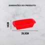Imagem de Forma De Silicone Retangular Para Bolo - Ad