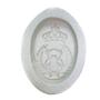 Imagem de Forma de Silicone - Urso com Coroa oval
