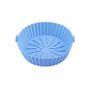 Imagem de Forma Forro De Silicone Airfryer Antiaderente Azul