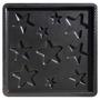 Imagem de Forma Gesso e Cimento ABS Placa 3D - Estrelas 50x50