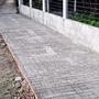 Imagem de Forma manual para carimbar piso concreto jardim 30x60cm