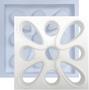 Imagem de Forma Molde Gesso 3D E Cimento Abs Plástico Fdg Placa Parede